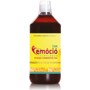 Emóció 7.84 élőflórás, magas antioxidáns tartalmú étrendkiegészítő ital Liposzómás C- és D3 vitaminnal – 500ml